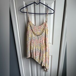 Free People FP One Asymmetrical Tunic Sun Dress Boho Indie Size XS